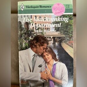 Paperback‎ Vintage Harlequin Book The Matchmaking Department